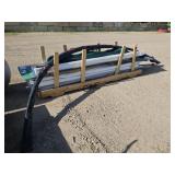 Lot of Assorted PVC Pipe & Roof Panels