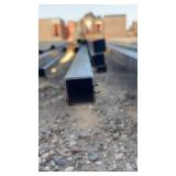 Lot of 9 - 1"X1ï¿½X23ï¿½ Square Tubing