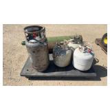 Lot of Assorted Tanks