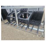 NEW Wolverine Skid Steer Silage Fork Grapple