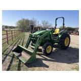John Deere 4044M 4WD w/D170 Loader