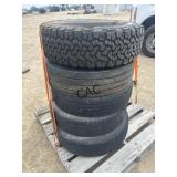 Lot of 5 Tires
