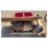 Cast Iron Sink, Wood Dolly, Coppus Vano Blower