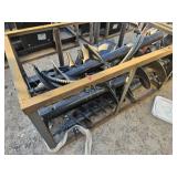 NEW Mower King Skid Steer Auger w/3 Bits