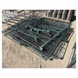 Lot of Assorted Size Shelves(No Poles)