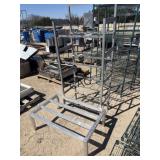 Lot of 2 Holding Racks