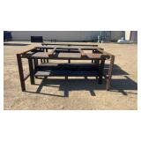 Lot of Metal Work Tables