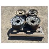 Lot of 4 Assorted Humvee Wheels