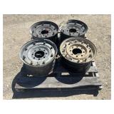 Lot of 4 Assorted Humvee Wheels