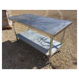 Stainless Steel Serving Table