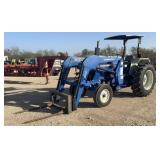 Farmtrac 675 w/Farmtrac 5440 Front End Loader