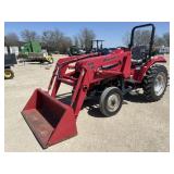 Mahindra C27 w/Mahindra ML210 Front Loader/Bucket