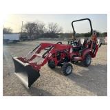 Mahindra 1120 Backhoe w/L11 Loader/Bucket