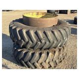 Lot of 2 Tractor Tires