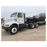 *1994 International w/1973 Hyster Trailer-