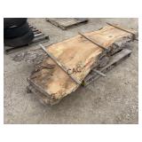 (2) Cedar Slab Approx. 8