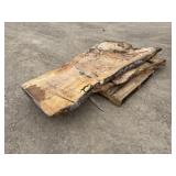 (2) Cedar Slab Approx. 8