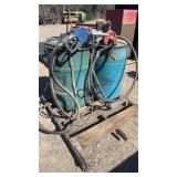 Lot of 2 Barrel Pump Tanks