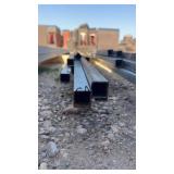 Lot of 9 - 1"X1ï¿½X23ï¿½ Square Tubing