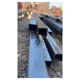 Lot of 9 - 1"X1ï¿½X23ï¿½ Square Tubing