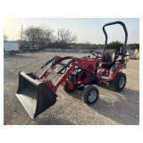 Mahindra EMAX 20S w/Quick Attach 23L Loader/Bucket