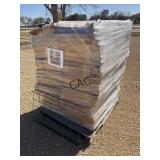 Pallet Lot of 53 Green Epoxy Wire Shelves