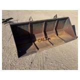 Loader Bucket w/ Hay Spear