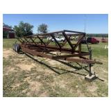 Homemade Side Dump Hay Trailer