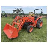 Kubota L3400 4WD w/ LA463 Loader/Bucket
