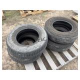 Lot of (4) 205/75R14 Tires