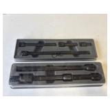 (2) Snap-On 1/2" & 3/8" Extension Set