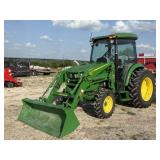 John Deere 4052R Cab/Air HST w/JD 440R Loader