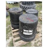 Lot of 11 Empty Mineral Tubs
