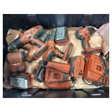 Lot of Assorted Hilti Power Tools