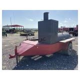 Homemade Smoker Trailer **Loaded!!**