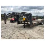 **2005 Tow Master GN Flatbed Lowboy w/ Ramps