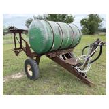 Fertilizer Tank on Trailer w/ Fold Out Booms