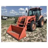 Kubota M7040 Cab/Air 4WD w/LA1153 Loader/Bucket