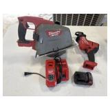 Milwaukee M18 Sawzall & M18 Metal Circular Saw