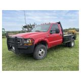 *1999 Ford F350 w/Hydraulic Hay Bed