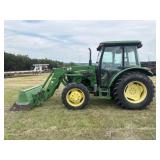 John Deere 5055E Cab/Air 4WD w/H240 Loader/Bucket