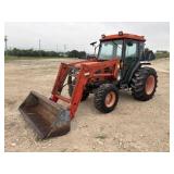 Kioti DK50C Cab/Air 4WD w/KL1590 Loader/Bucket