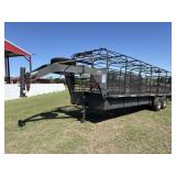 2000 Gooseneck 24ï¿½ Stock Trailer (BOS Only)