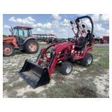 Mahindra EMAX 20S w/Quick Attach 23L Loader/Bucket