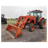 Kubota M9540 Cab/Air 2WD w/LA1353 Loader/Bucket