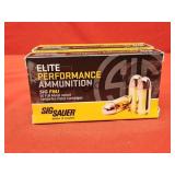 50rds Sig Sauer 380Auto 100gr FMJ