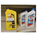 Lot of 12 NEW Assorted SAE 5W-20 Motor Oil