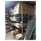 Huge Lot of Assorted Gondola Shelving