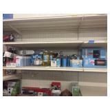 Shelf Lot of NEW Tiki Torch and Igloo Items