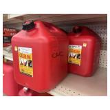 Lot of 3 NEW Midwest 5 Gallon Gasoline Cans